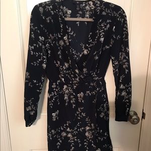 Gap faux wrap dress